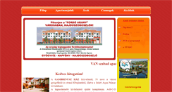 Desktop Screenshot of hajduszoboszlo.jaszbere.hu